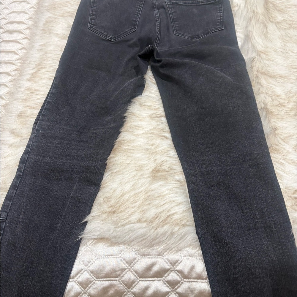 AllSaints Men's Black Slim Straight Jeans